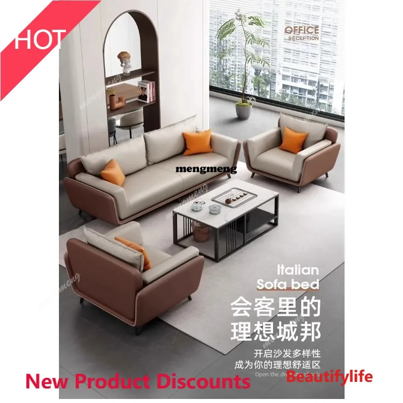 

03A Business Minimalist Office Sofas Reception Area Leisure Waiting Office Sofas Modern Design Office Furniture Ambony Seza
