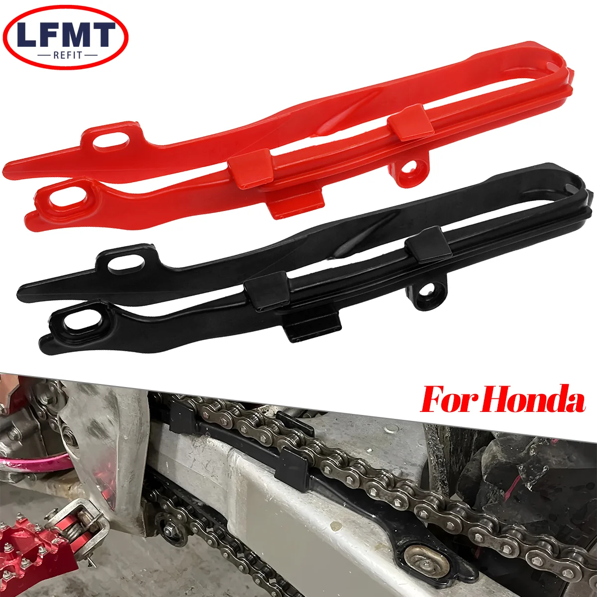 Motorrad-Kettenschutzführung für Honda CR125R CR250R CRF250R CRF450R CRF250X CRF450X CR CRF 125R 250R 450R