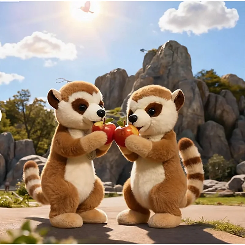 

25CM/9.84in Funny Simulation Monkey Plush Toys Soft Stuffed Cartoon Animal For Home Christmas Gift Children's Birthday Gift