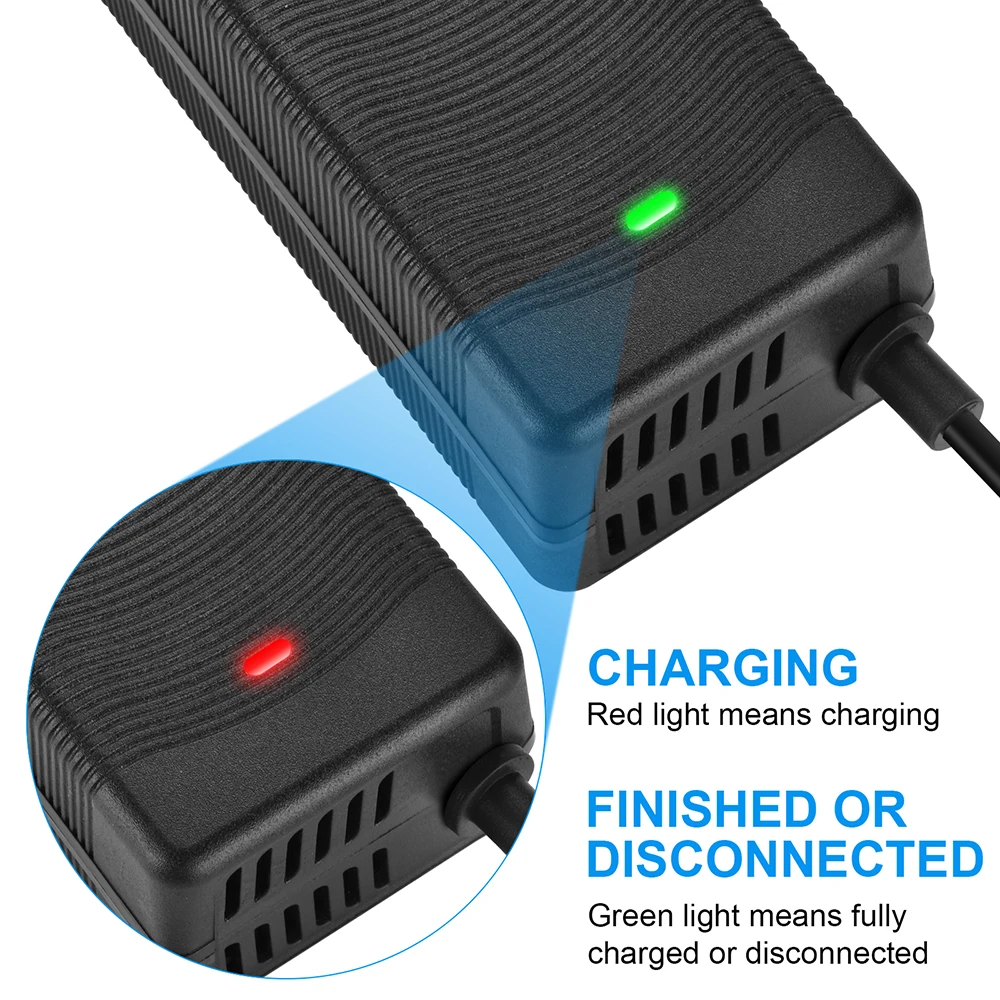 67.2V 2A Charger for Yume X11 Y11 M10, Kaabo Mantis 10, 10 Pro, V2/ VSETT 10+, 10+R/Apollo 60V Phantom,Zero 10X