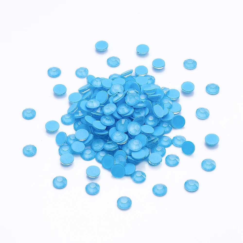 SS6-SS30 Mocha Neon Non Hotfix Flatback Glass Rhinestone Glitter Nail Art Crystals Stones Diamond Gems DIY Accessories for Cloth
