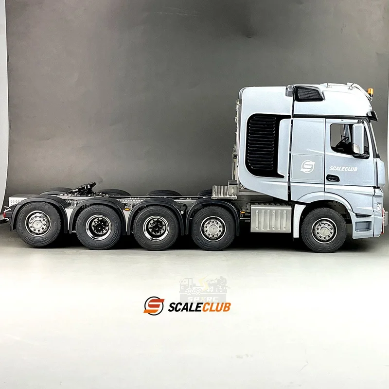 

Scaleclub Model 1/14 For Benz 10X10 Heavy Towing For Oka SLT Large Transport Truck For Tamiya Lesu Rc Trailer Tipper