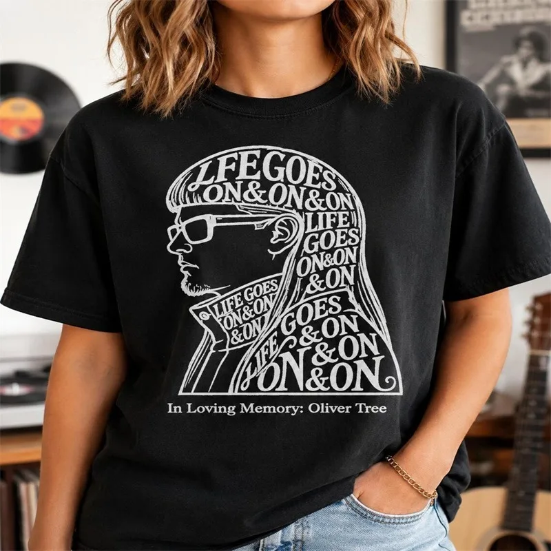 Oliver Tree Merch T-shirt Men Short Sleeve Tee Unisex Tops Clothes Causal Female Y2K Tops