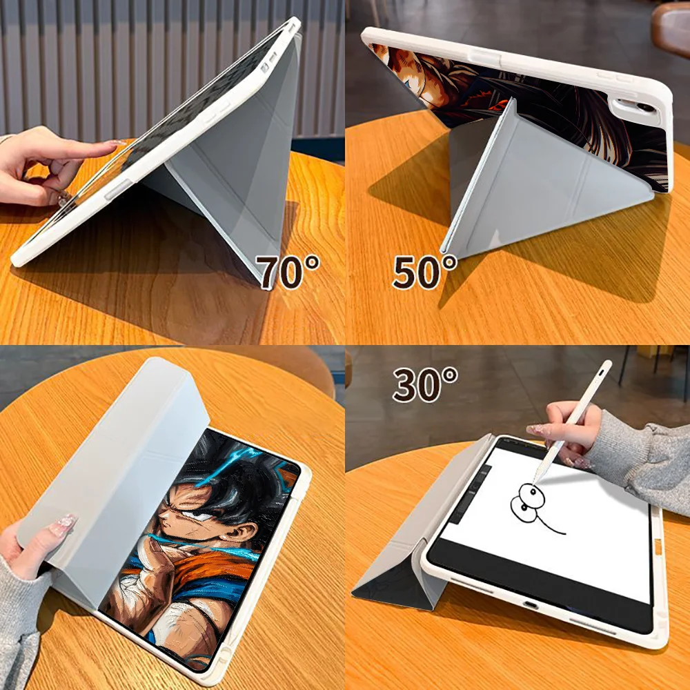 Tablet Case For iPad 10th Gen 11th 12th 9th Air 8 M2 M3 3 Mini 7 6 5 Pro M4 13 2025 2026 With Pen Slot Cover D-Dragons B-Ball