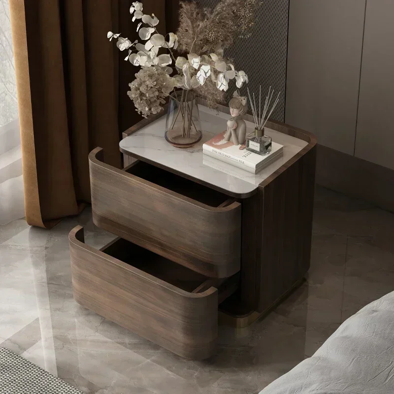 Customizable Nightstands Bedside Table Side Organizer Bed Desk Storage Cabinets Corner