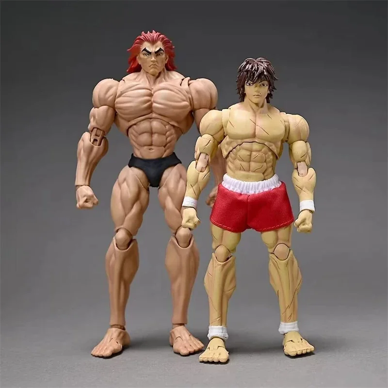 In Stock Storm Arena Hanma Baki  Anime Figures Model Toys Collect Storm Toys BAKI Boy Small Size
