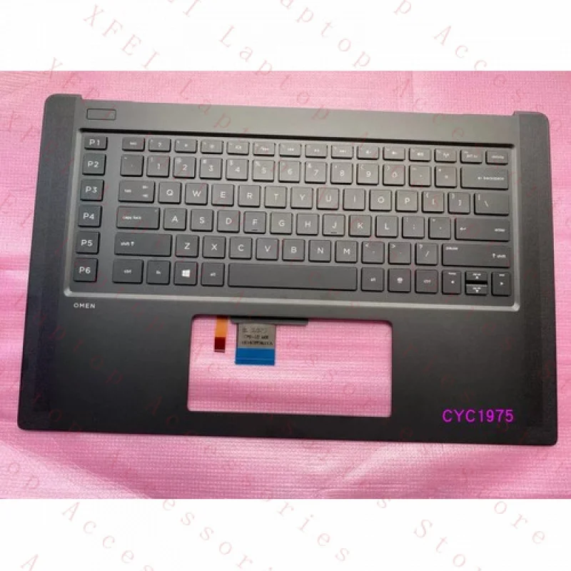 

F for HP OMEN 15 15-5000 15-5110ca 791858-001 788603-001 Palmrest w/Keyboard