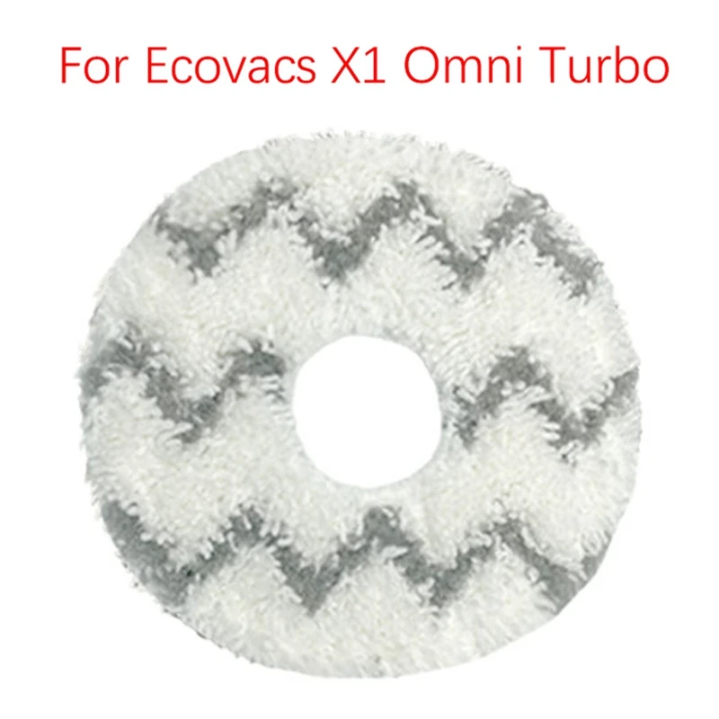 Replacement Accessories Twisted Mop Cloth For Ecovacs Deebot X1 Omni Turbo Robot Vacuum Cleaner Parts