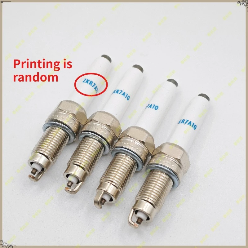 04E905612 ZKR7A10（JHY-PZKER7A8EGS）4 bujías de encendido para 0 241 145 515 ZKER6A-10EG PZKER7A8EGS 94968, bujía de encendido automático