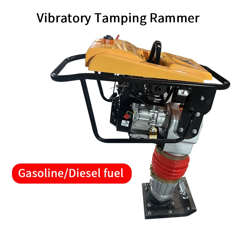 Industrial Jumping Jack Compactor Soil Compactor Machine with Powerful Engine for Road Construction Vibratory Tamping Rammer