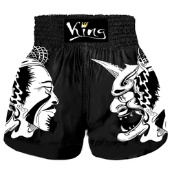 Men's and women's Mma breathable fitness training boxing shorts clothing youth combat shorts adult surfing swimwear set