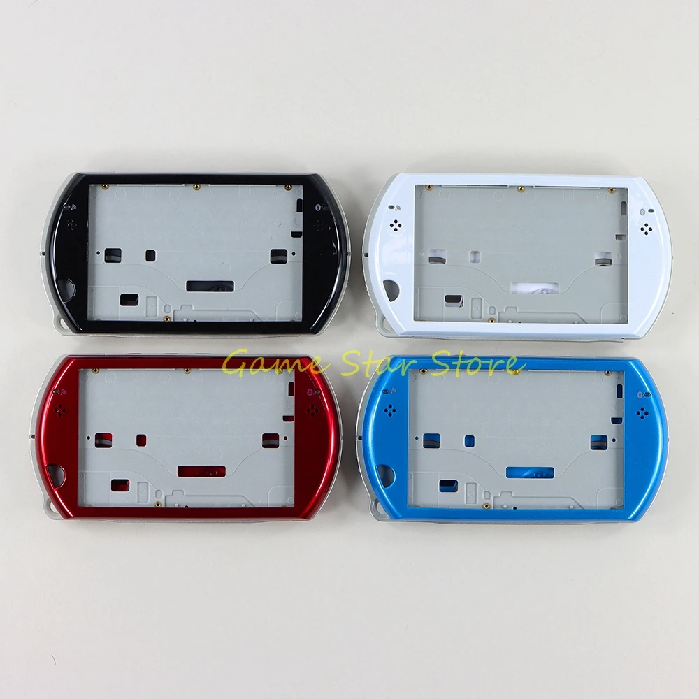 8 مجموعات كاملة مجموعة الإسكان شل مع أزرار مع مسامير لمجموعة استبدال وحدة التحكم في الألعاب PSP GO #6