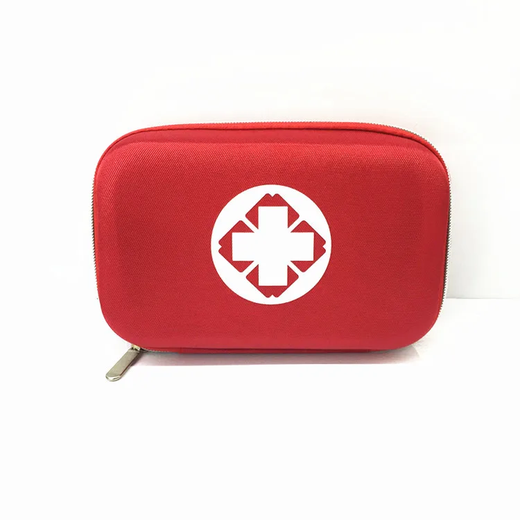 Bolsa de primeros auxilios médica de emergencia, bolsa vacía, Mini viaje, Camping, coche, Kit de supervivencia de rescate al aire libre, estuche EVA portátil, organizadores de almacenamiento