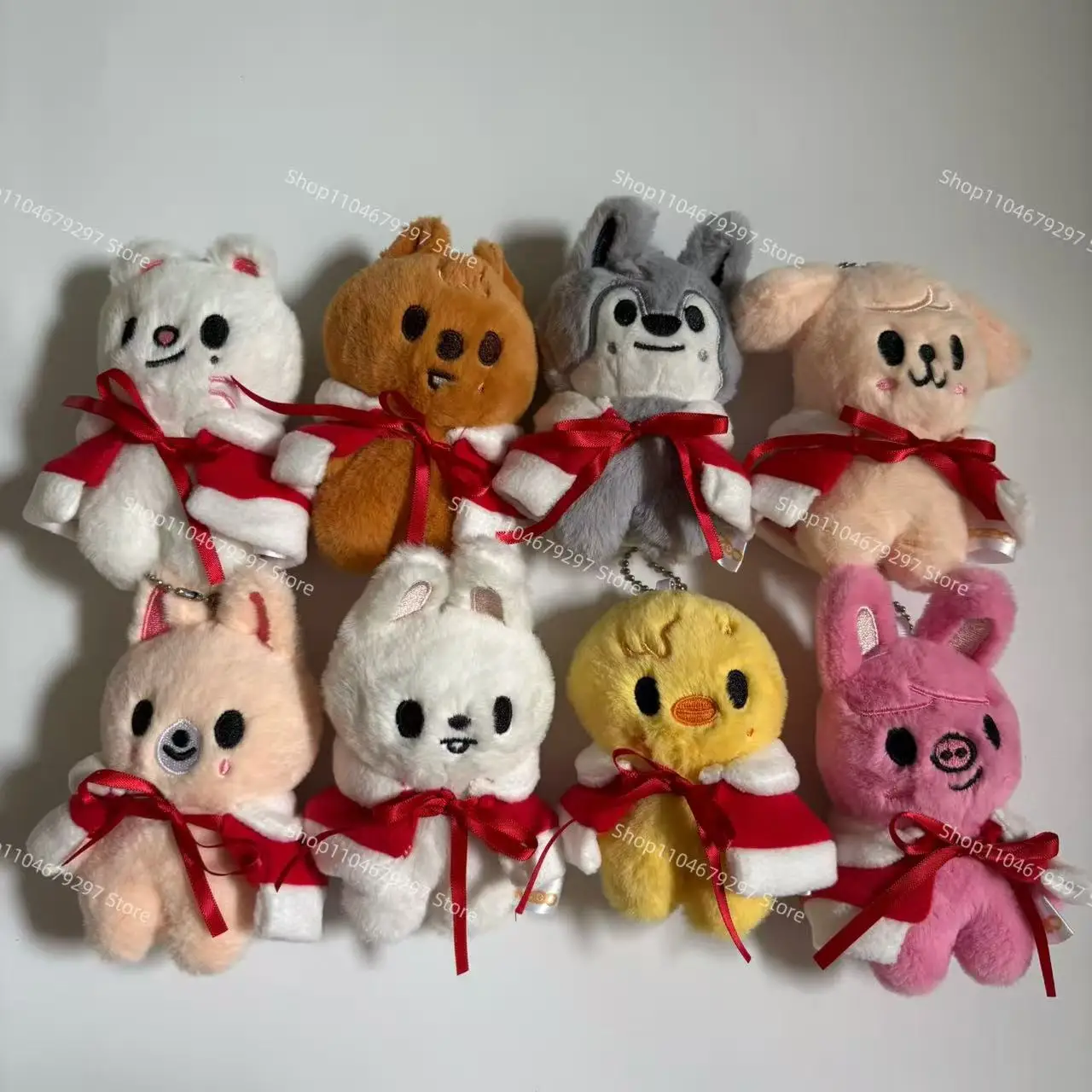 

SKZOO Stray Kids брелок на рождественскую тематику накидка плюшевая кукла с животными TXT детский подарок на день рождения кулон аксессуары