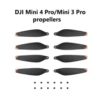 Hélice Original para Dron DJI Mini 3 Pro /Mini 4 Pro, accesorios, ala de hoja rápida con tornillos, repuestos de reparación