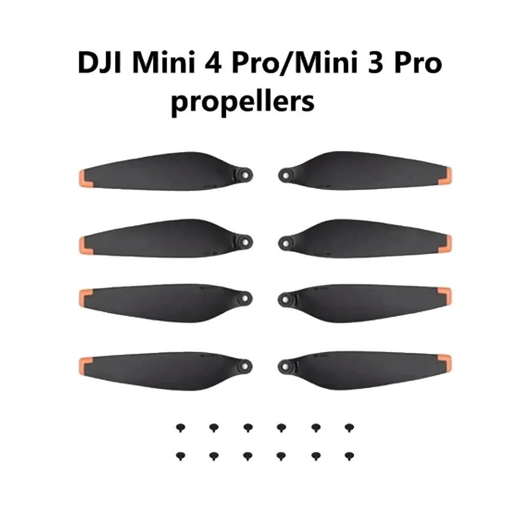 Original Propeller for DJI Mini 3 Pro /Mini 4 Pro Drone Accessories Quick Blade Wing with Screws Replacement Repair Spare Parts