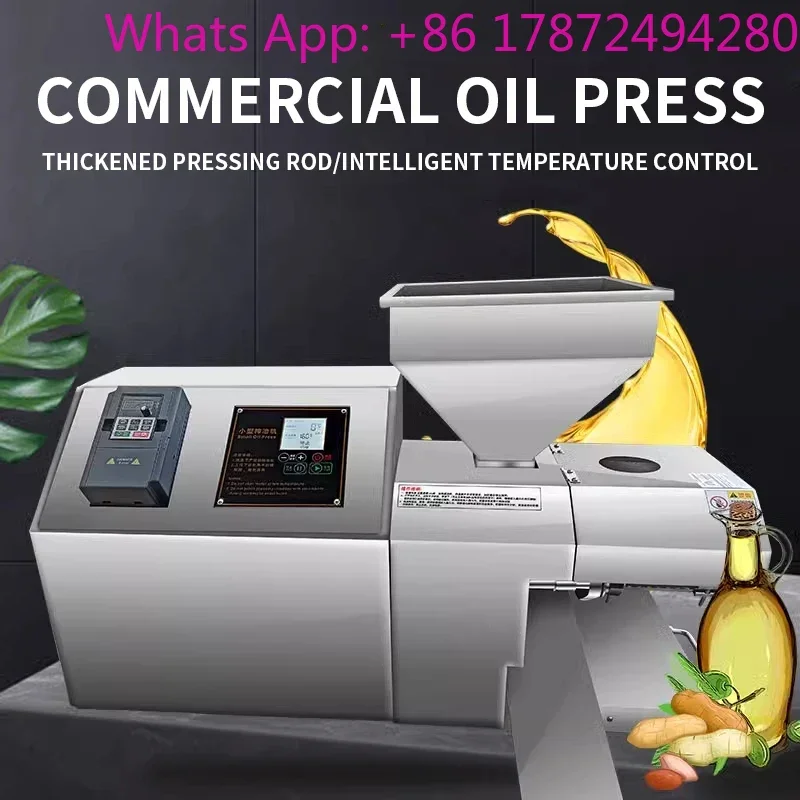 

Automatic Peanut Oil Press Machine Stainless Steel Sesame Oil Press Machine SG 60-1 High Efficient Sunflower Oil Press Machine