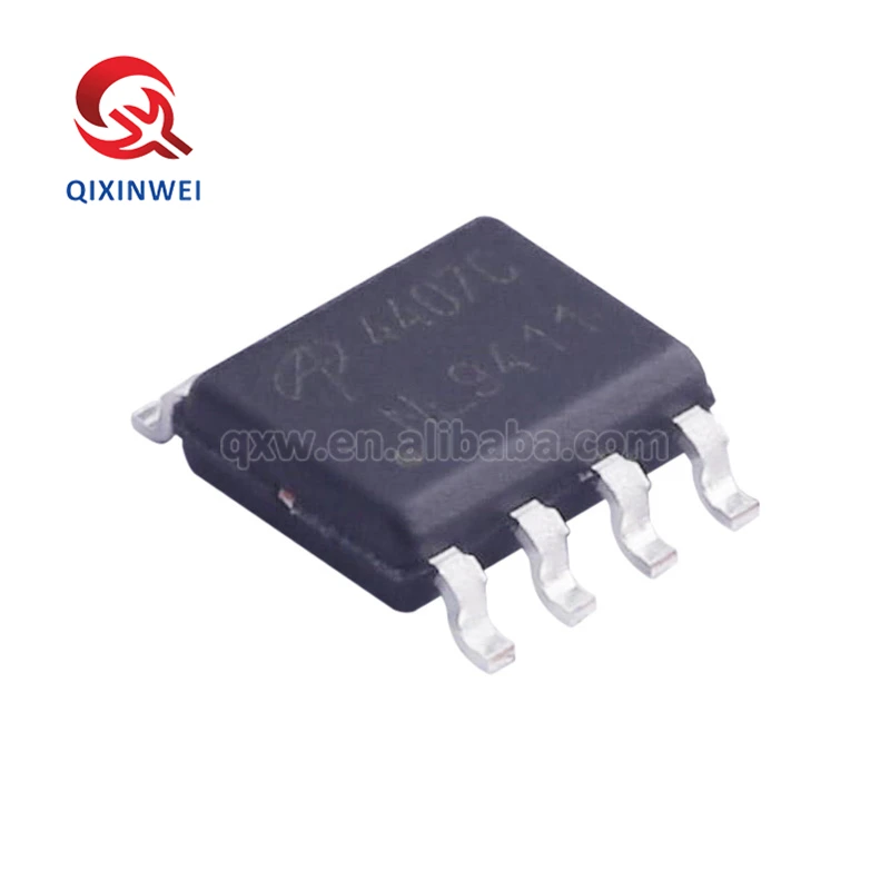 10 PCS/LOT Original Transistor AO4407C P Channel 30V 14A MOSFET 4407C AO4407C SOP-8