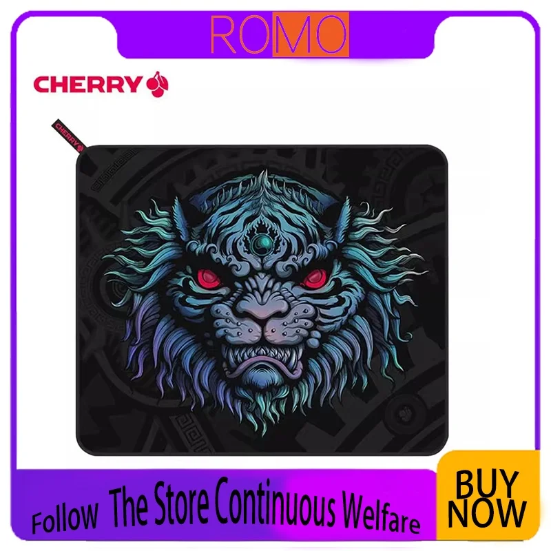 Cherry Cherry Tiger'S First National Style Table Mat Gaming Computer High-Density Fiber Grid E-Sports Mouse Pad Wrist Guard