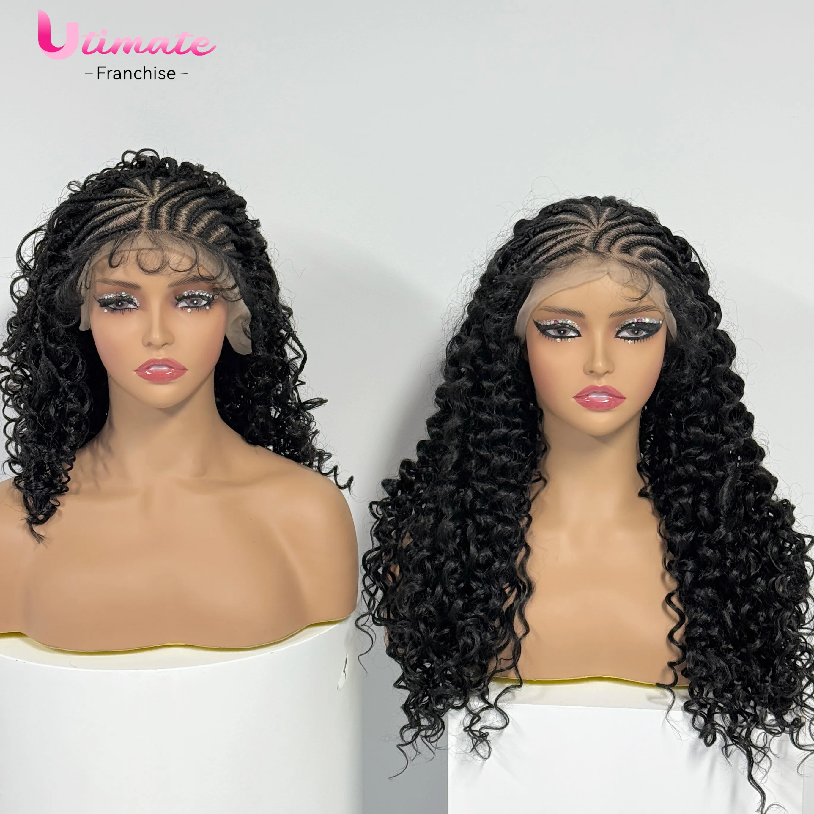 14-22inch-lemonade-braid-synthetic-cornrow-braided-wigs-deep-wave-pre-plucked-baby-hair-for-black-women