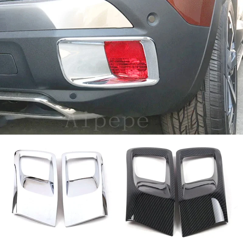 

Хромированные аксессуары для Peugeot 3008 3008GT 2017 -2022, задний багажник, задний бампер, противотуманная лампа, молдинг, крышка, отделка, внешний комплект