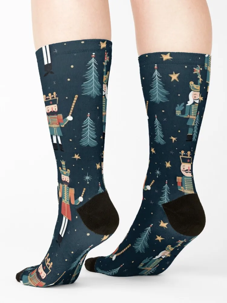 Christmas Nutcracker Socks colored socks sports stockings Socks Men Women\'s