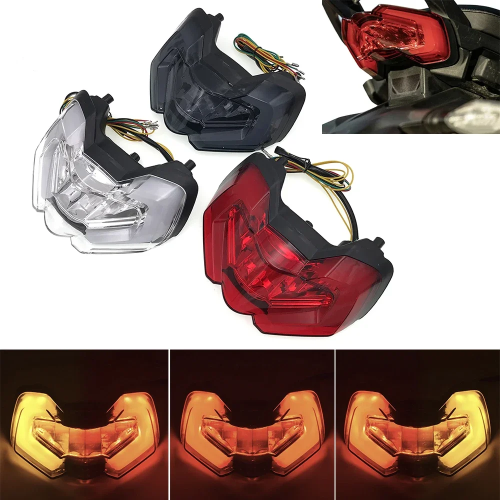 

Motorcycle LED Tail Brake Light Turn Signal Integrated Lamp Taillight For DUCATI Multistrada V4S V4 S 1100 950 2021 2022 2023