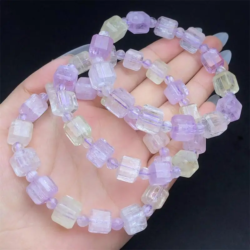 

10 мм натуральный кубический браслет с кристаллами Рейки, исцеление, высокое качество, драгоценный камень, модные ювелирные изделия, подарок, 1 шт.