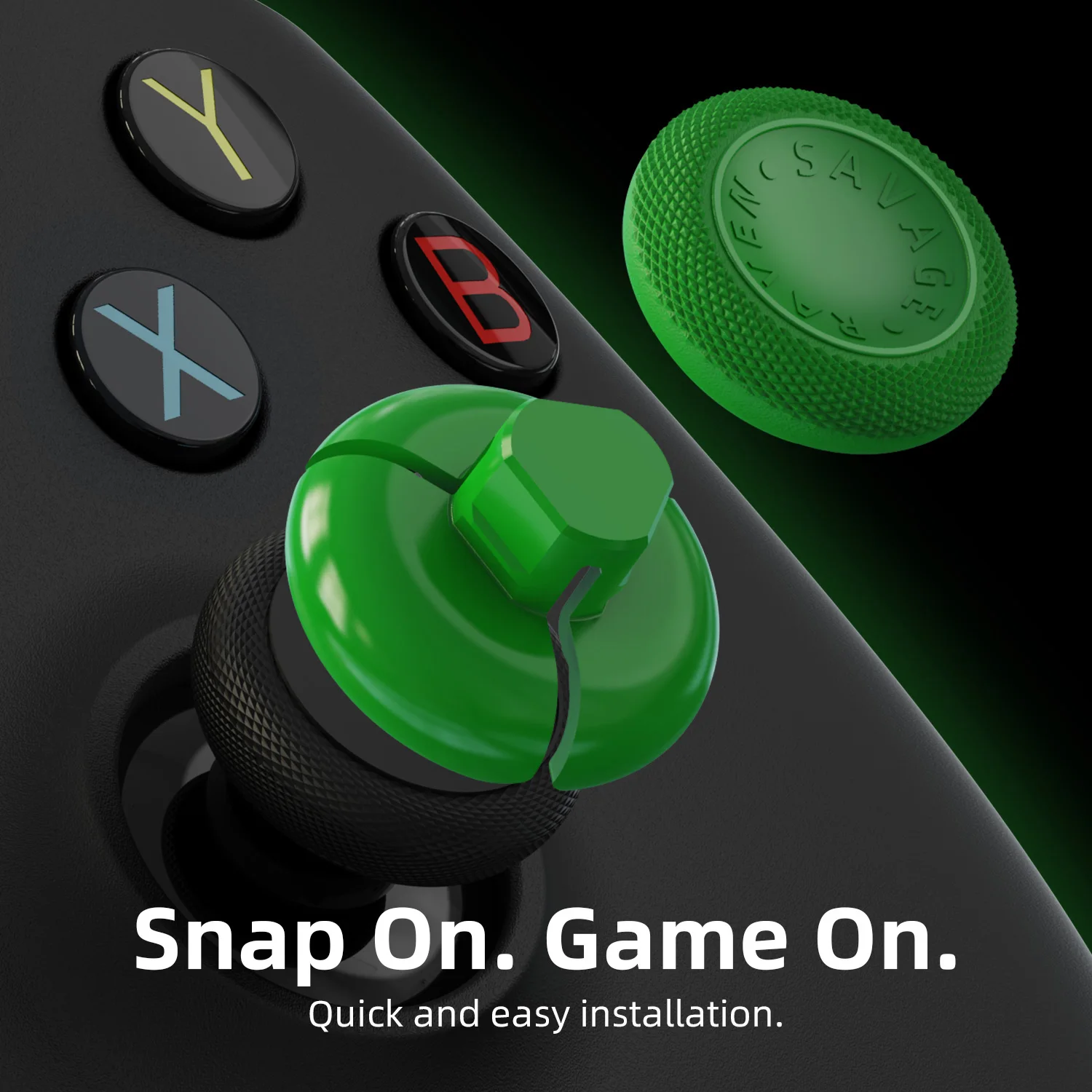 Savage Raven 2026 NEW Joystick Cap Thumb Grip Set FPS CQC Thumbstick Cover for Xbox Series X/S Xbox One Controller