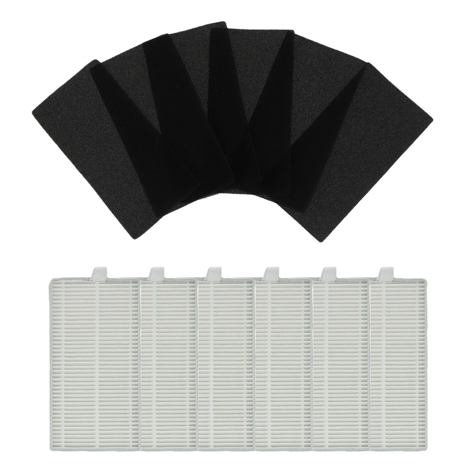 Effective For Filter Replacement Parts for ECOVACS For YEEDI Y1 for PRO for PLUS Pack of 6 for Optimal Cleaning Performance