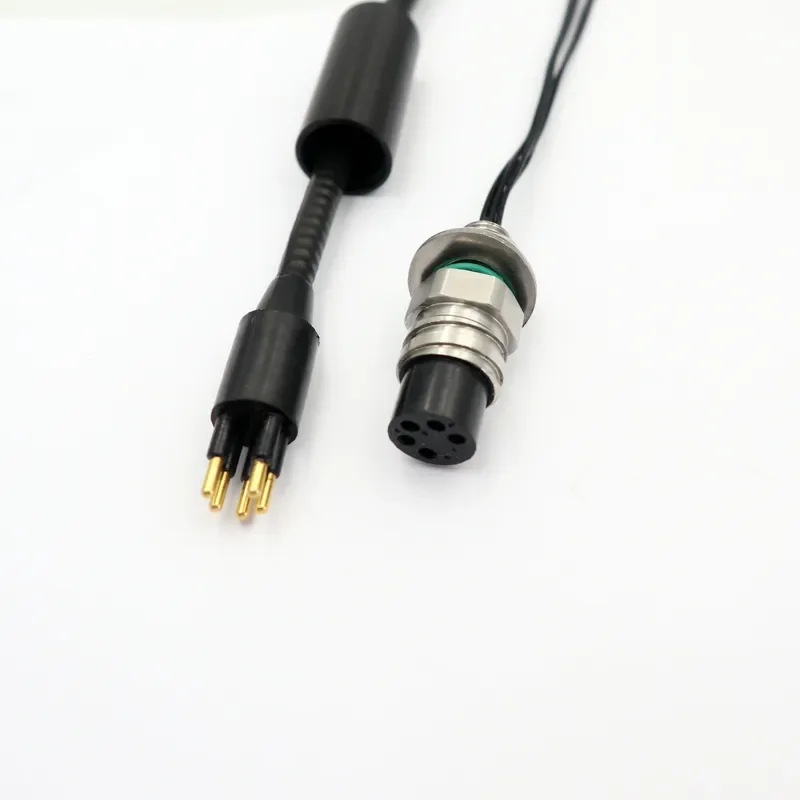 ROV Watertight Underwater Connector Small Type 2-8 Cores IP68 Stainless Steel 5A Small Footprint Suitable Use 7000 Meters