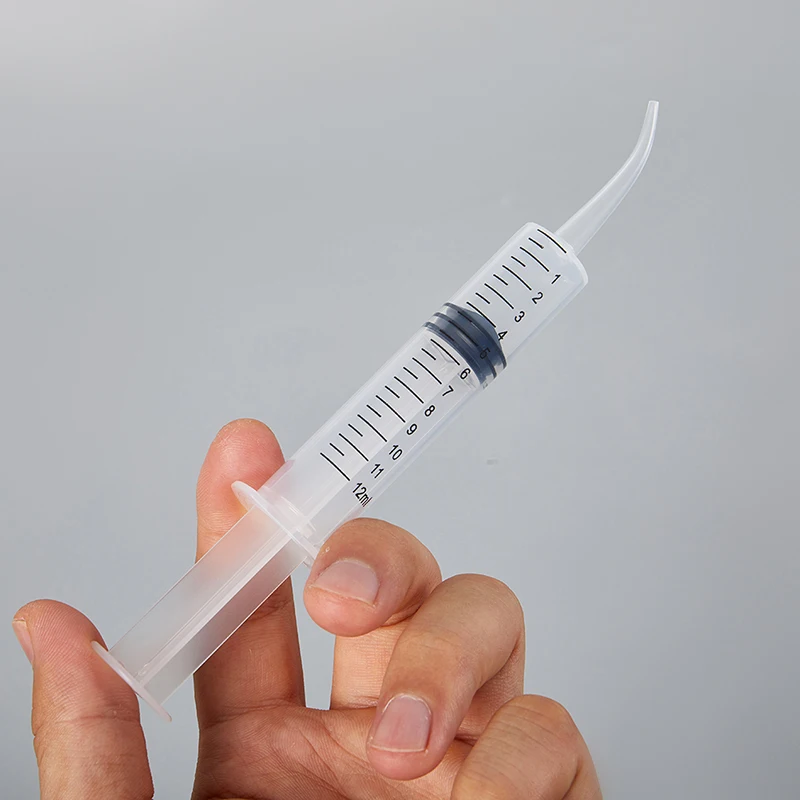 

1Pc Ear Washing Device With Scale To Wash The Ear Pierced Ear Canal Absorbing Water Flushing Ear Picking Tool Cleaning