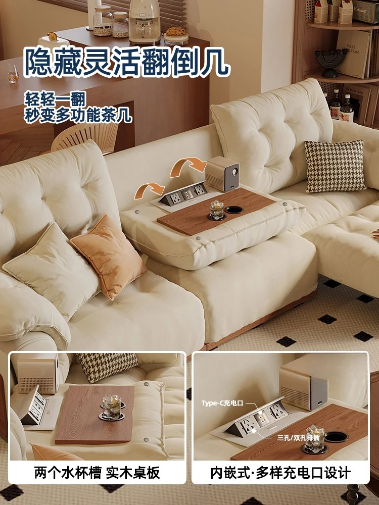 Multifunctional electric sofa living room adjustable tipping sofa bed
