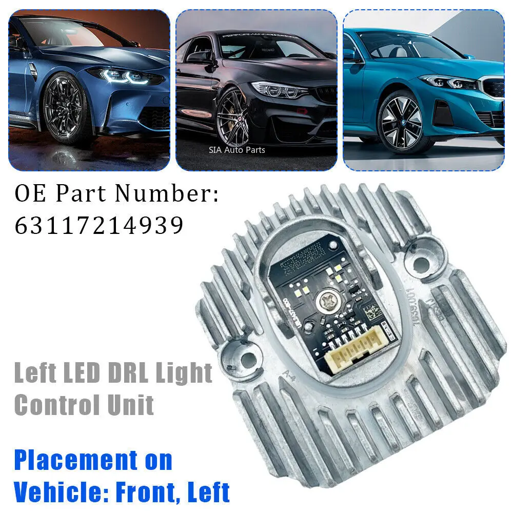 

New 63117214939 63117214940 High Configuration DRL Board LED Lightsource L&R For BMW 5'G38 G30 G31 2016-2018 7214940 7214939