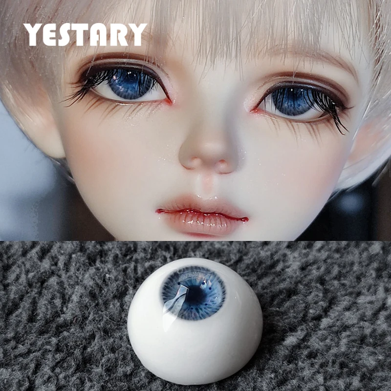 

YESTARY Resin Eyes For Toys BJD Doll Accessorie 1/3 1/4 1/6 Eyes Toy DIY Blue Pupil 12/14/16/18MM BJD Dolls Accessorie Girl Gift