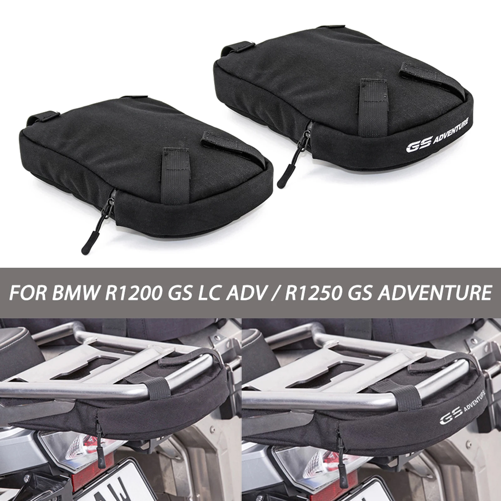 

Rear Frame Bag Rear Tail BagMobile Phone Tool Bag For BMW R1200GS LC ADV R1250GS