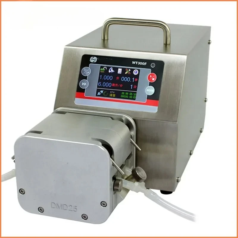 Intelligent peristaltic pump WT300F distribution Intelligent peristaltic pump DMD25 pump head
