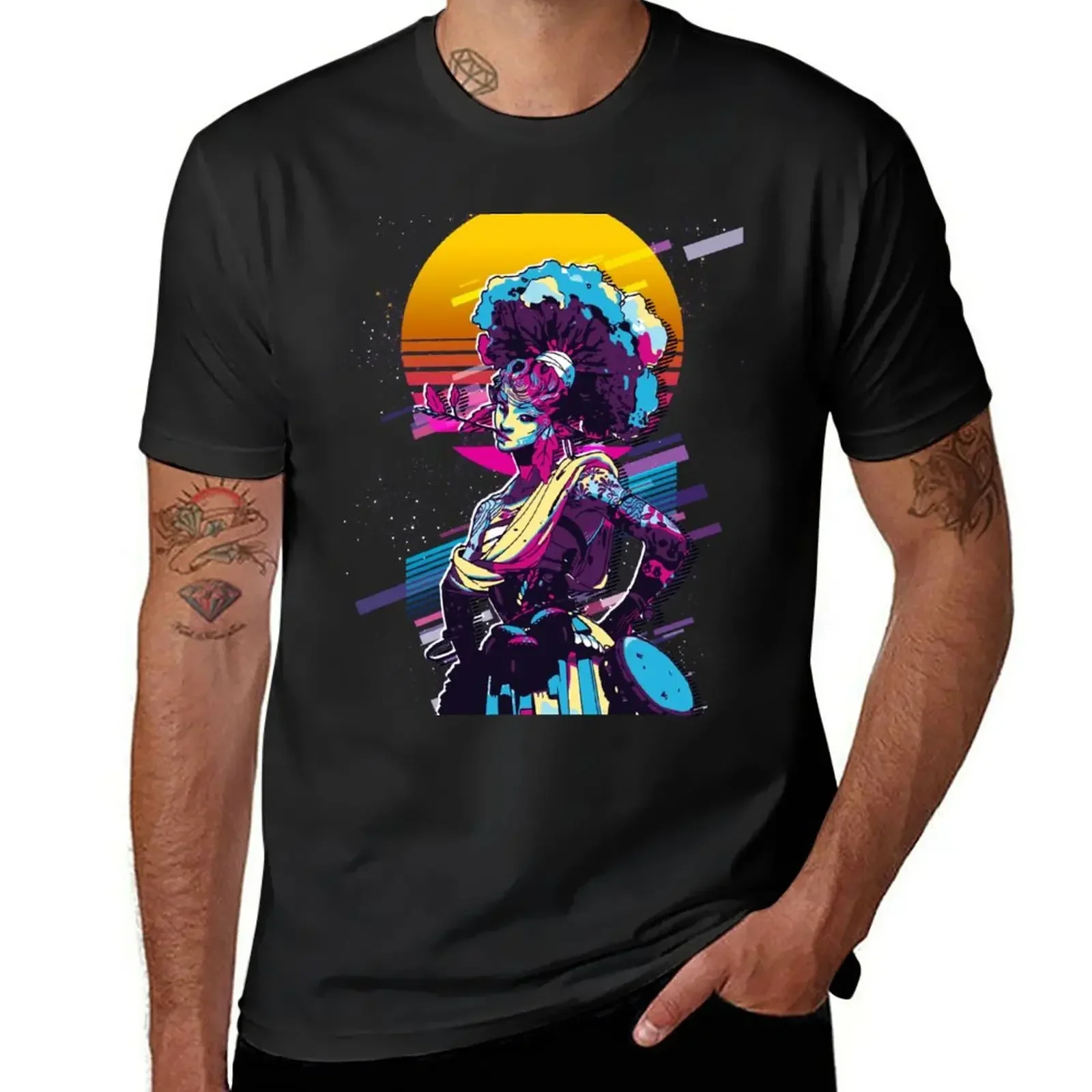 Eurydice - Hades (80s Retro) T-Shirt Aesthetic clothing for a boy heavyweights mens graphic t-shirts hip hop