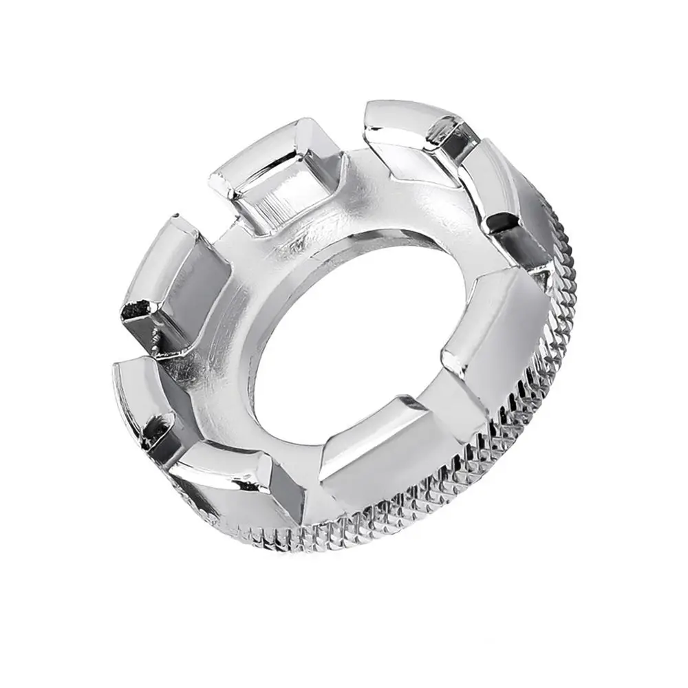 

Дорожный MTB велосипедный ключ для регулировки спиц, инструменты для регулировки обода велосипеда 6 в 1, несколько слотов, инструмент для ремонта спиц велосипедного колеса, серебристый