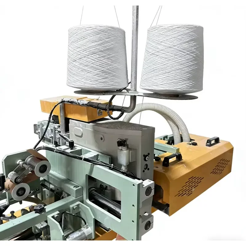 High-Efficiency Automatic Industrial Bag Sewing Machine-PLC-Controlled High-Accuracy 25-50KG Grain & Packaging