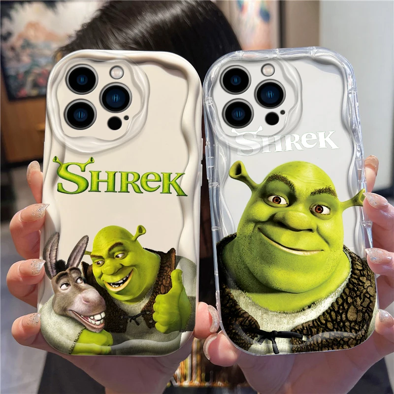 Movie Anime Shreks Art For Apple iPhone 15 14 13 12 11 XS XR X Pro Max Plus Wave Oil Funda Phone Case