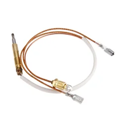 1set Universal 350mm Groove Type Thermocouple 4.8mm Terminal With Anti-down Switch Gas Patio Heater Outdoor Part fix on Bracket