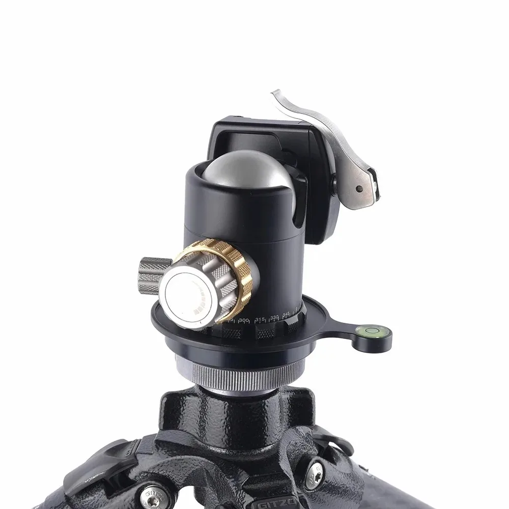 FITTEST tripod level with bubble leveling mechanism, featuring a circular eccentric leveling plate and compatible with 76/60/50