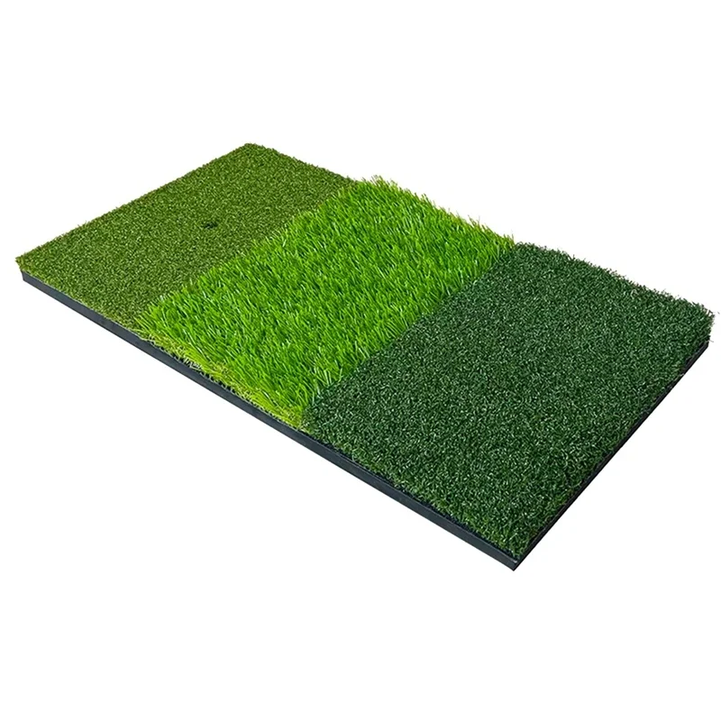 

Outdoor Golf Putter Grass Pad With Tee Holder Golf Swing Exerciser Mat Multi Function For Easy Safety Accessories Practice Mat