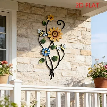Rustic Flower Wall Art 1