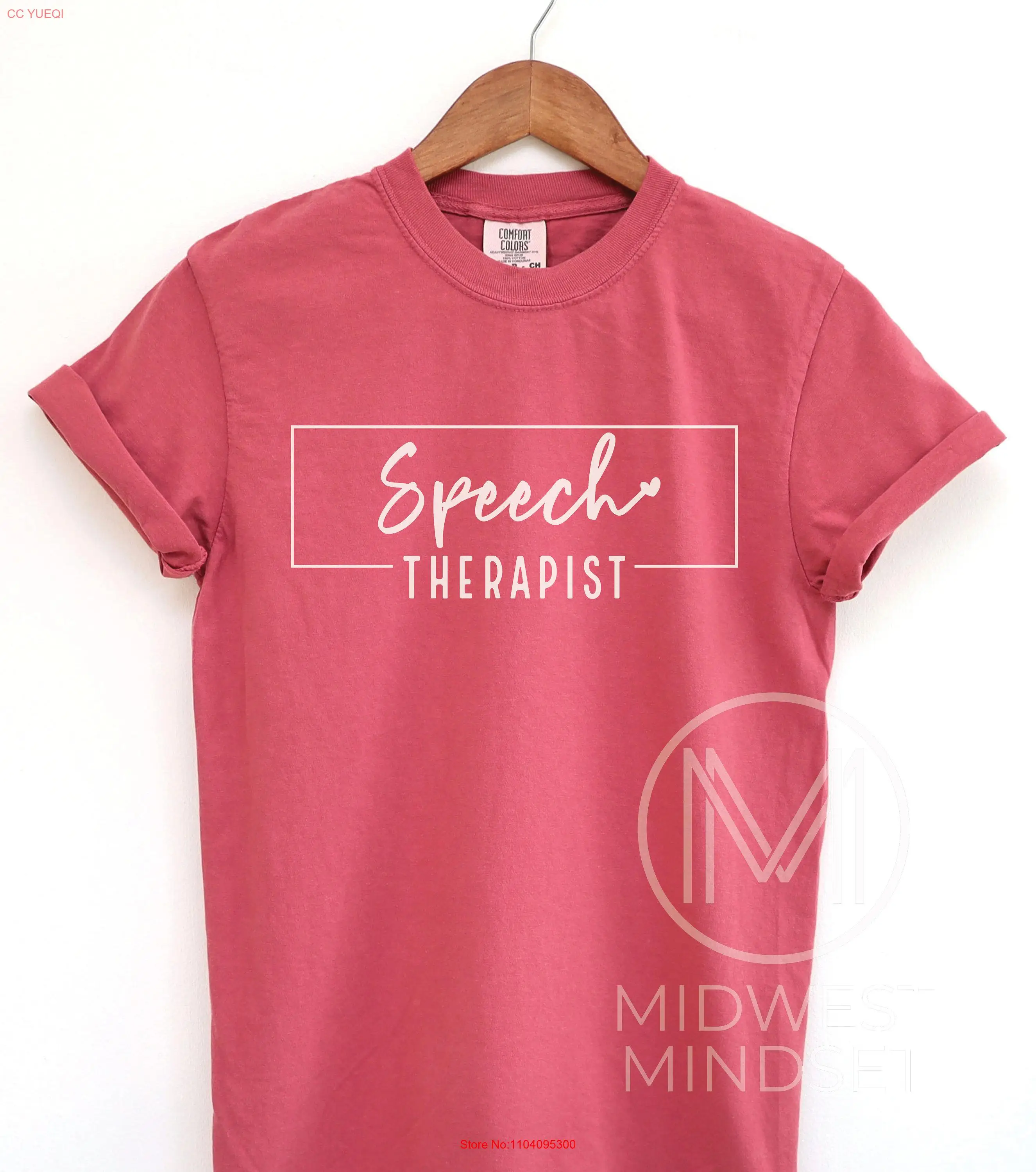 Speech Therapist Comfort Colors SLP T Shirt for Pathologist Therapy Language Nurse long or short sleeves