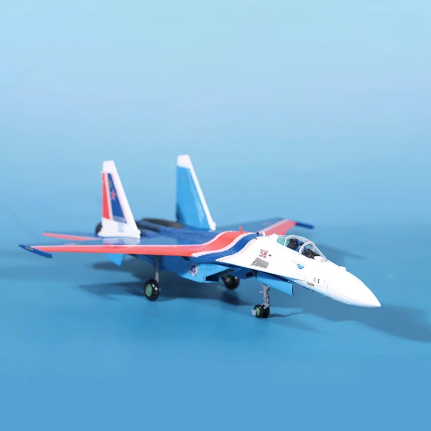 1/72 Scale HM HA5707 Russian SU-35S Flanker E Fighter Warrior Demonstration Team SU35 Alloy Aircraft Model Collectible Toy Gift