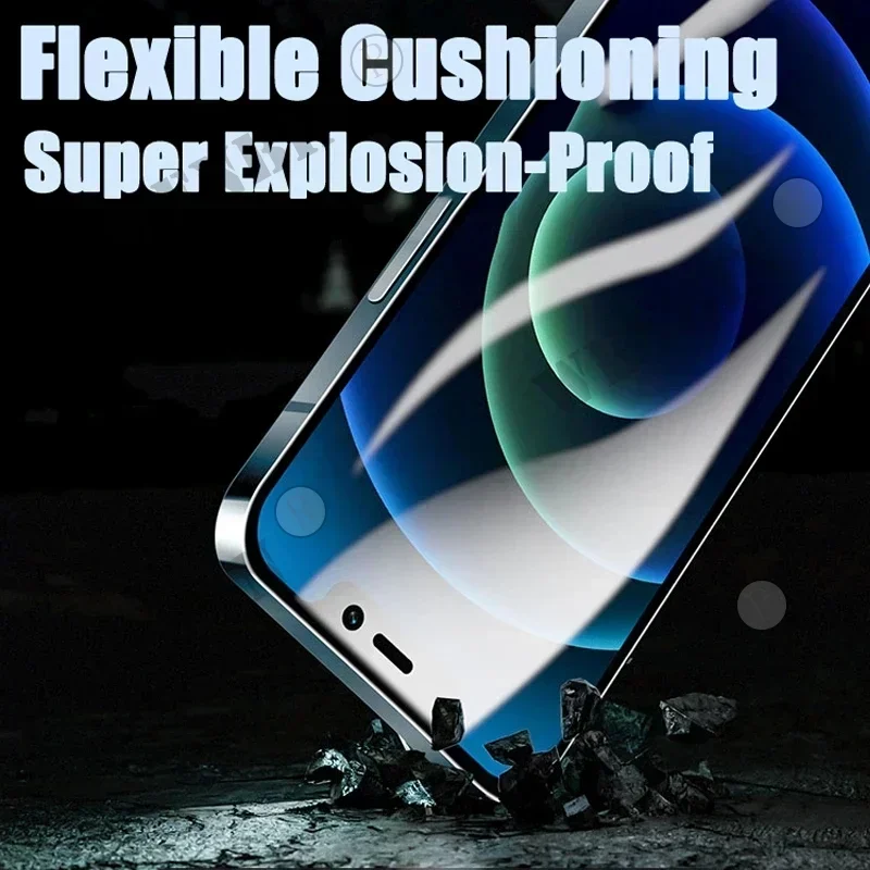 5Pcs Hydrogel Film For Samsung S24 Ultra S23 S22 Ultra Plus FE Full Cover Screen Protector For Samsung A54 A24 A14 A73 A53