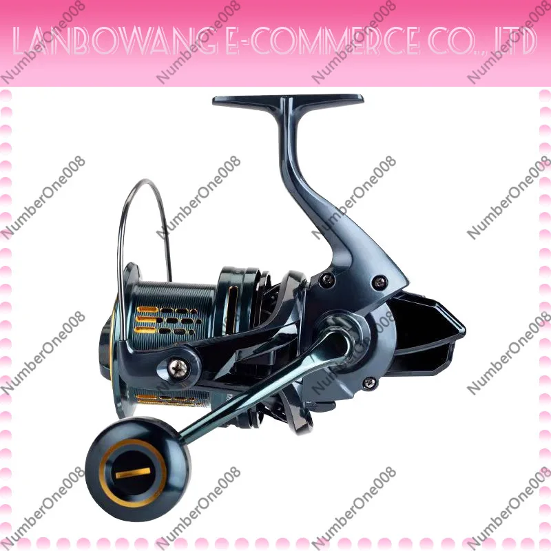 DG Heavy Duty Long Cast Spinning Reel Full Metal Zero Play Size 10000 Anchor Slow Drop Saltwater Reel