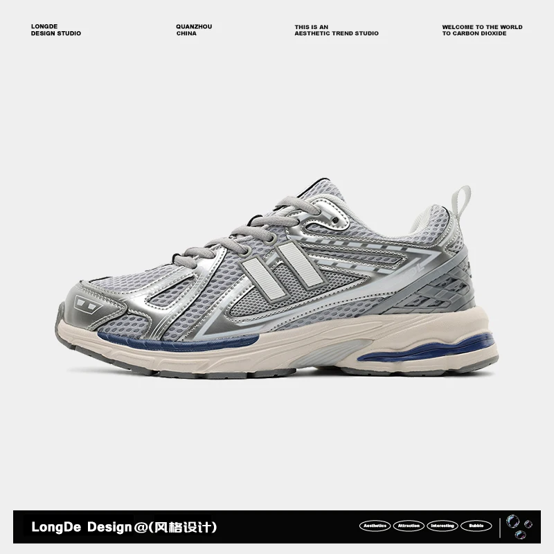 2025 nuevas zapatillas de deporte para hombre, zapatillas para correr, zapatos para correr, zapatos casuales suela suave absorbente de golpes Casual unisex duradero suela blanda